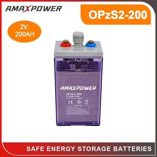 Opzs 2V 2500ah Flooded Lead Acid Replacement Battery for Solar System