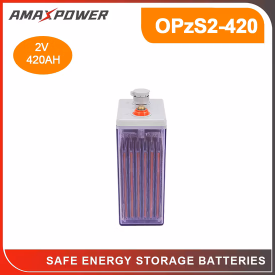 Opzs 2V 2500ah Flooded Lead Acid Replacement Battery for Solar System