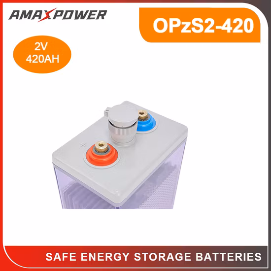Opzs 2V 2500ah Flooded Lead Acid Replacement Battery for Solar System