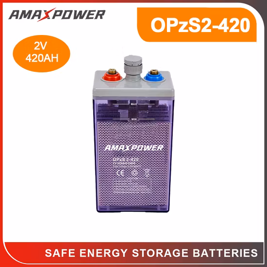 Opzs 2V 2500ah Flooded Lead Acid Replacement Battery for Solar System