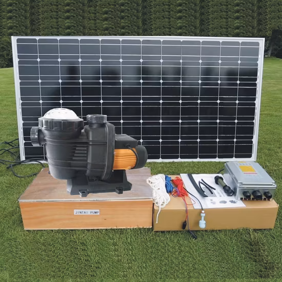 1HP, 2HP, 3HP, 5HP Bombas de água submersíveis para poços profundos movidas a energia solar